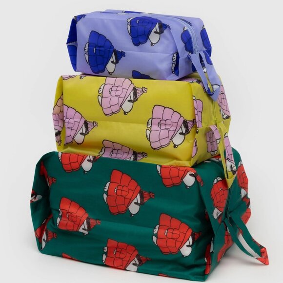 Baggu x Peanuts NWT 3D Zip Set - Puffer Snoopy - Picture 1 of 7